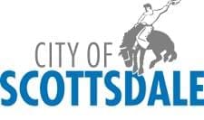 City of Scottsdale logo featuring a person riding and waving on a horse above the text "City of Scottsdale." Learn more about builders guild initiatives shaping the community.